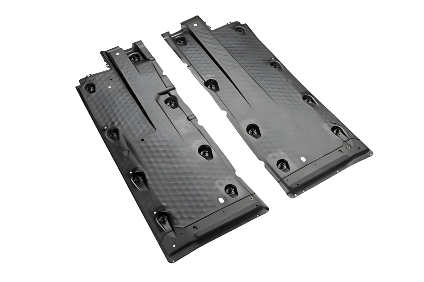 Compression Molded Automotive Plastic Undercarriage Parts